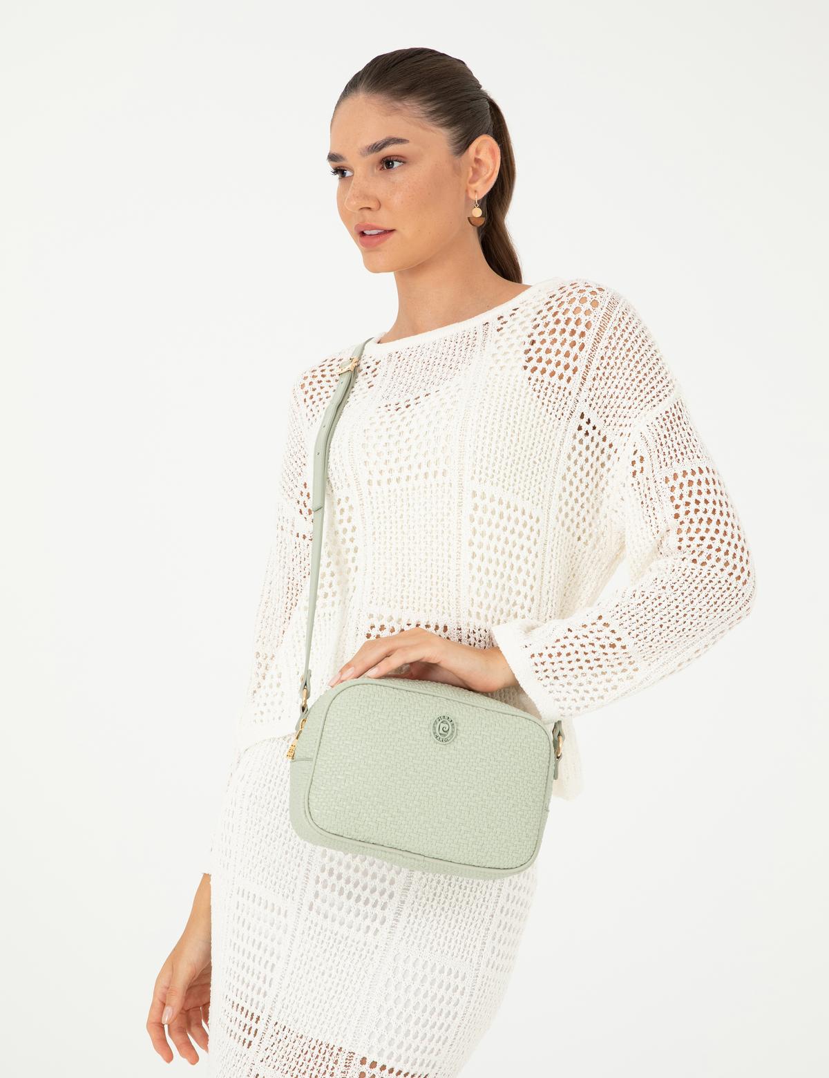 Su Yeşili Çapraz Çanta