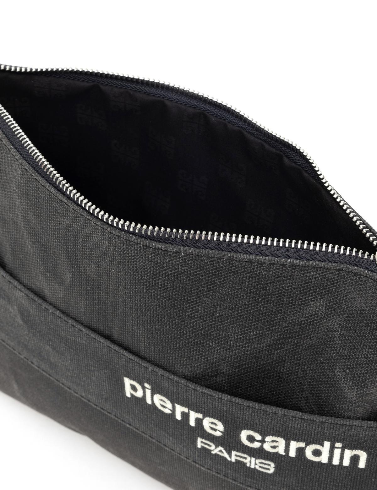 Siyah Kanvas Çanta - 50297747003