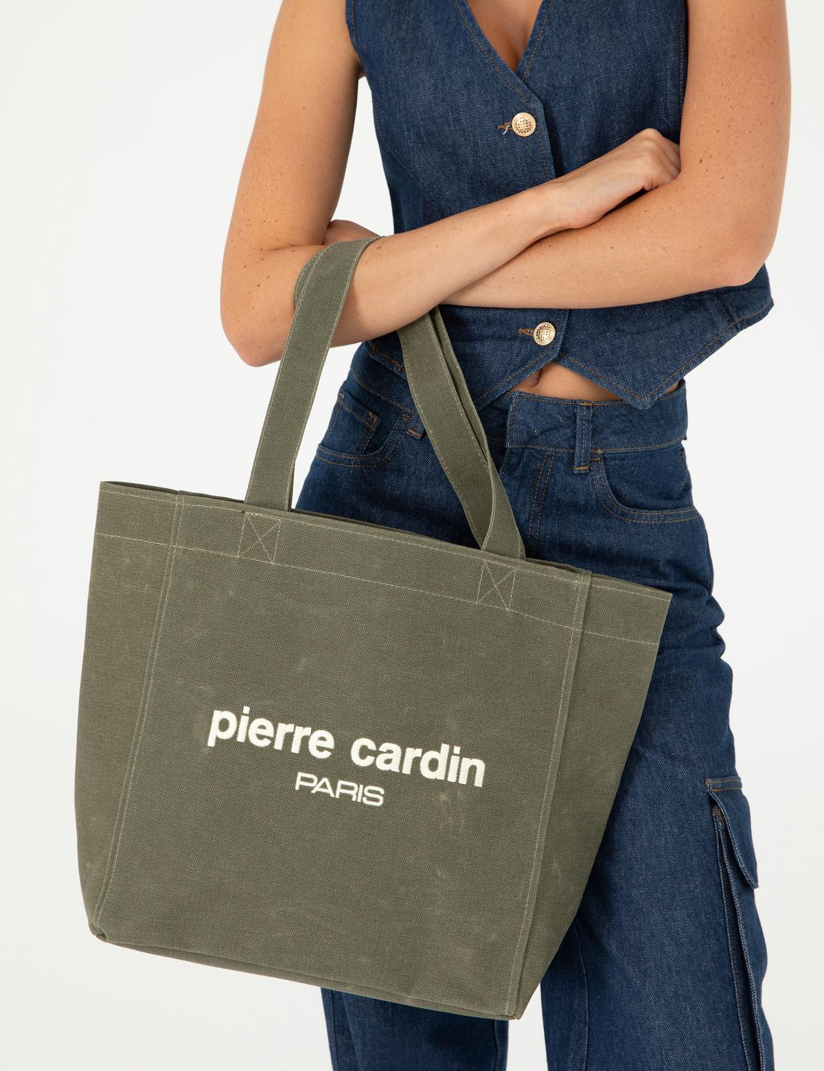 Haki Kanvas Çanta - 50297749002