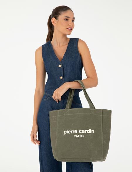 Haki Kanvas Çanta - 50297749002