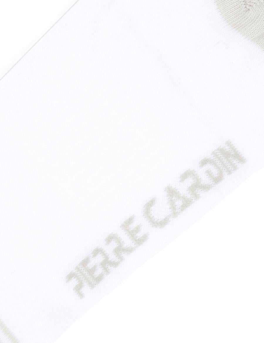 Erkek Pamuk Karışımlı Gri Patik Desenli Çorap