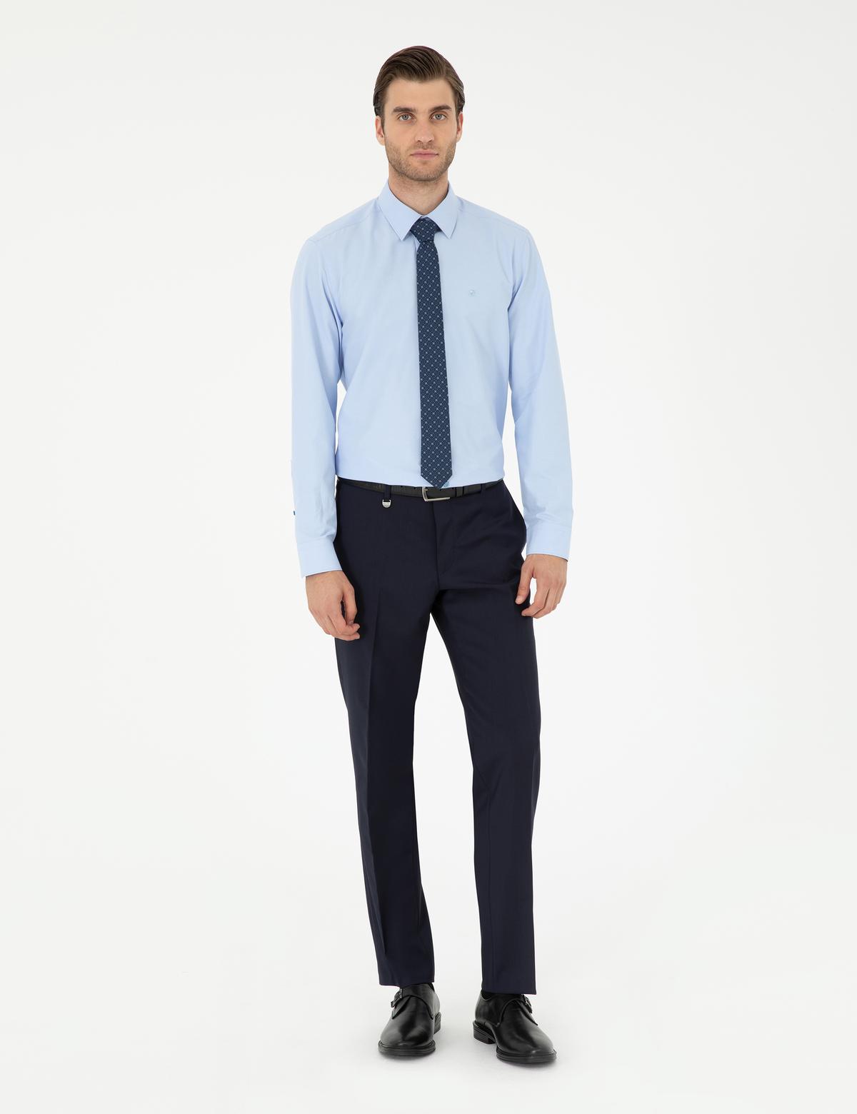 Mavi Slim Fit Uzun Kollu Basic Gömlek - 50297903041