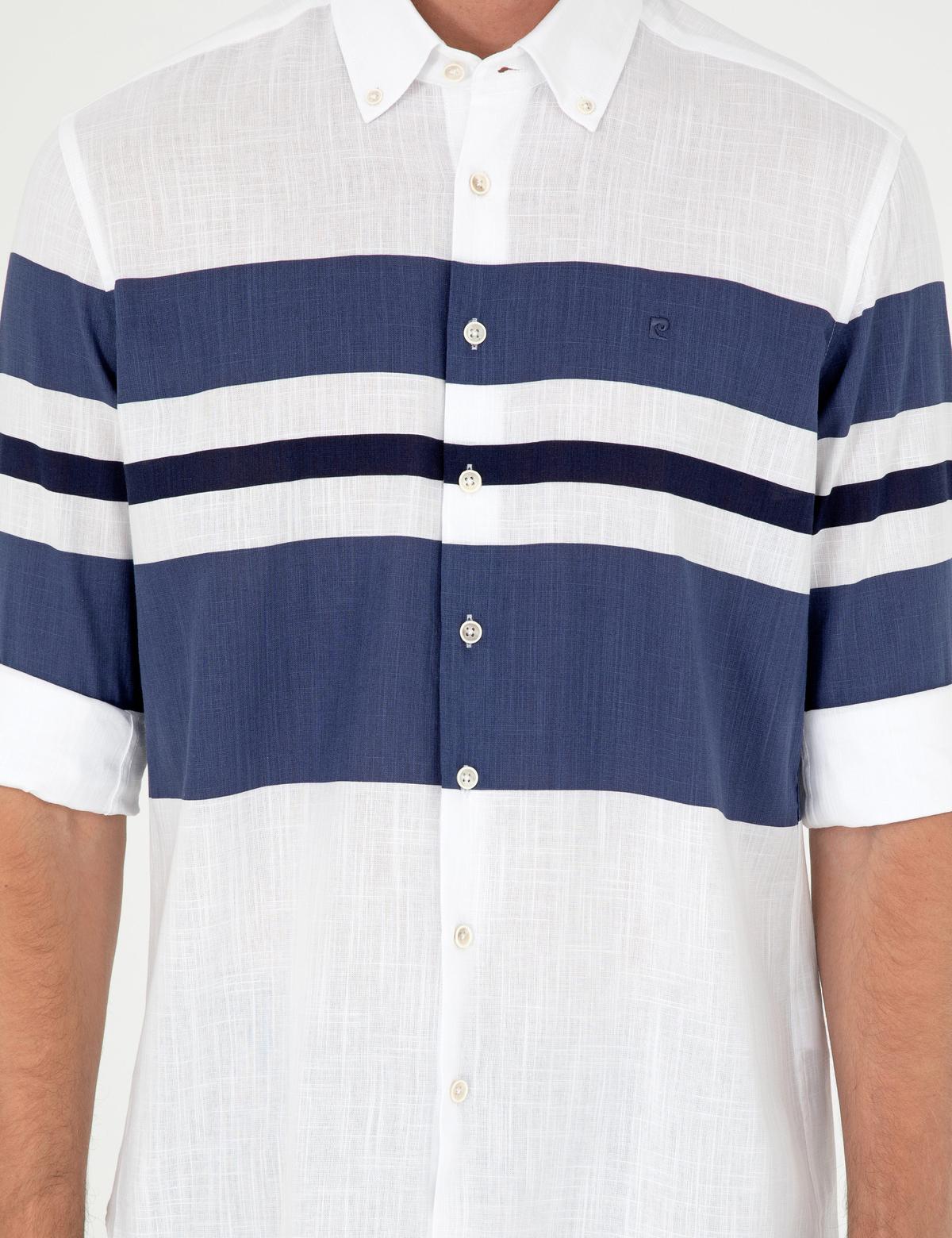 Açık Mavi Regular Fit Uzun Kollu Gömlek - 50289400005