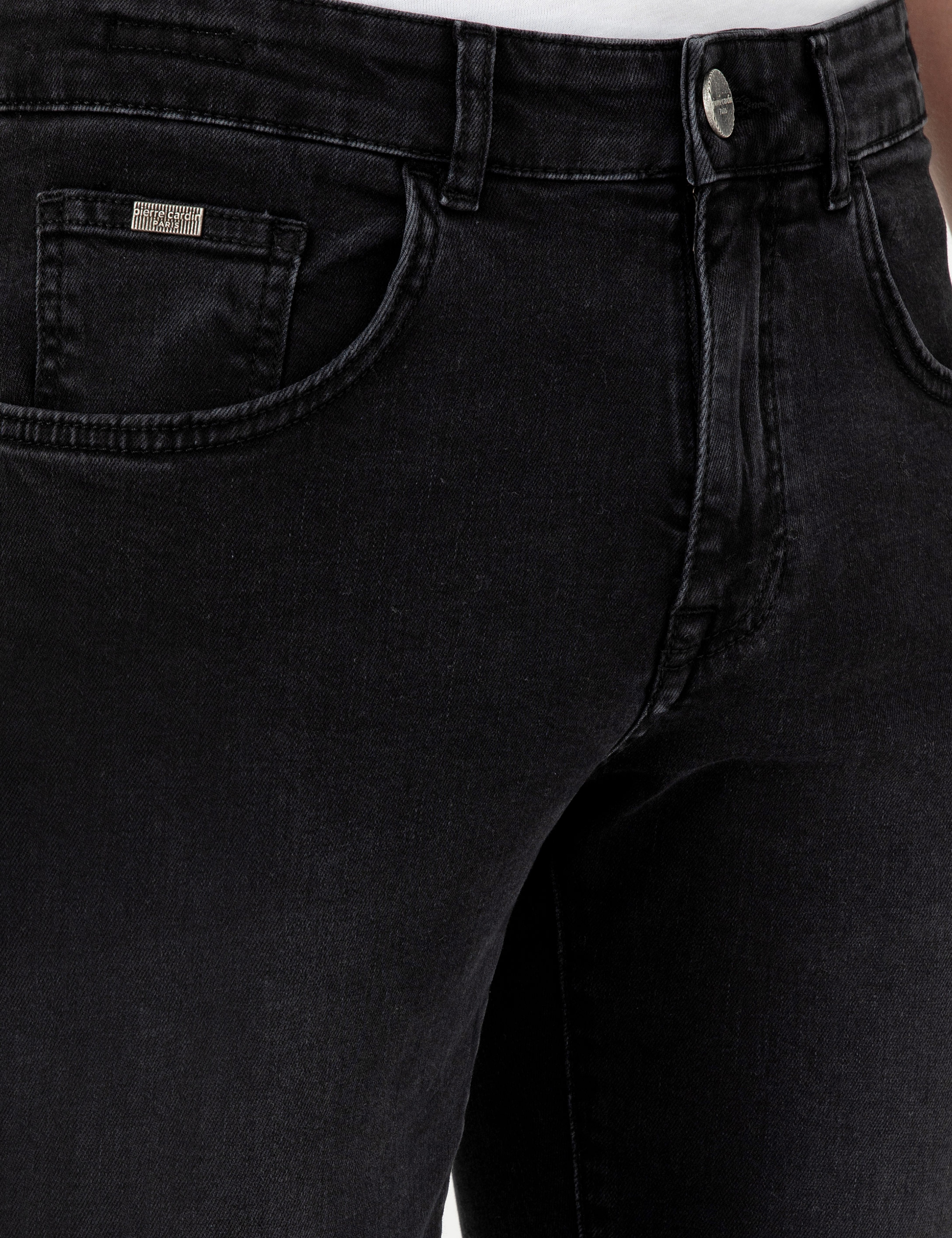 Antrasit Slim Fit Jean Pantolon