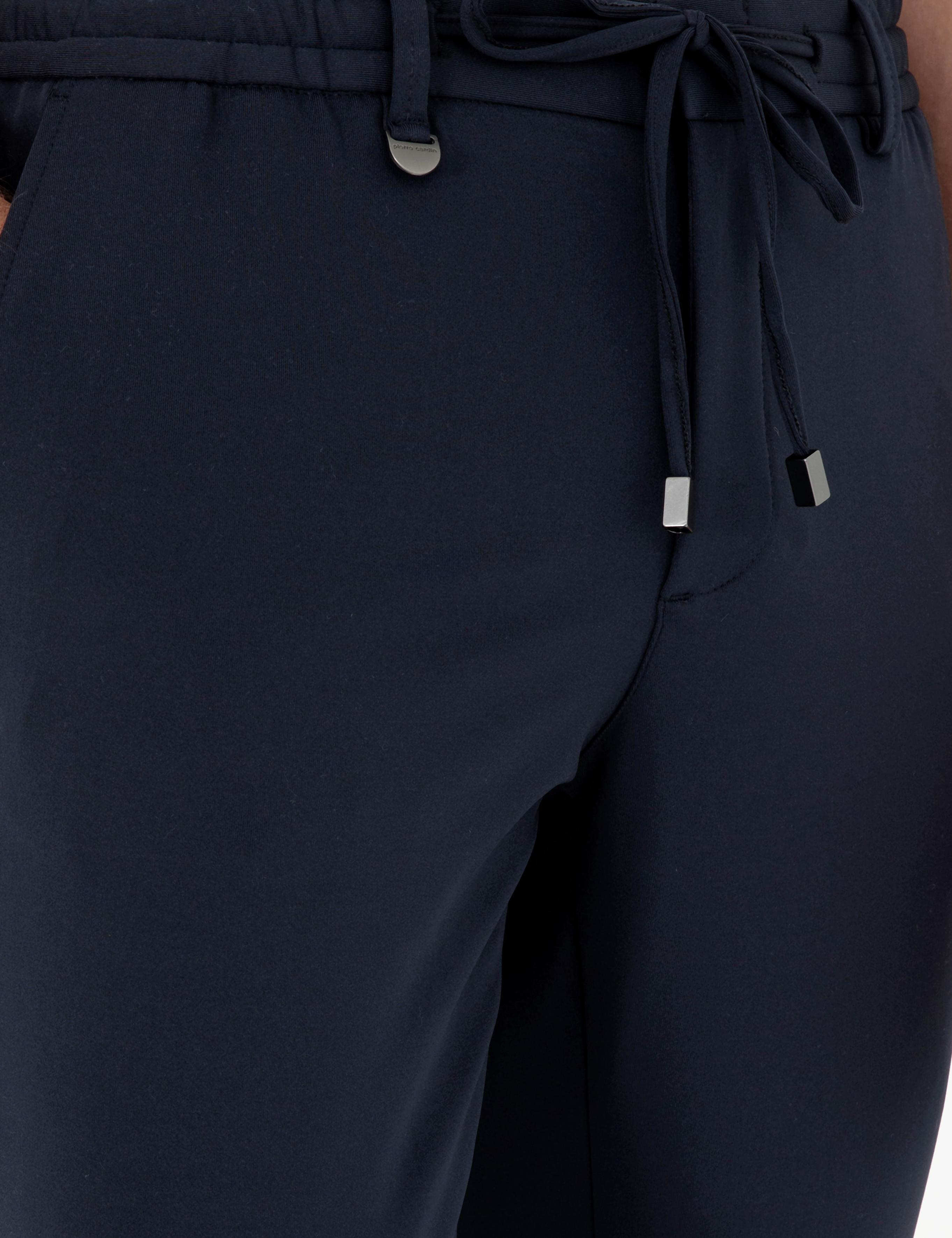 Lacivert Klasik Jogger Pantolon