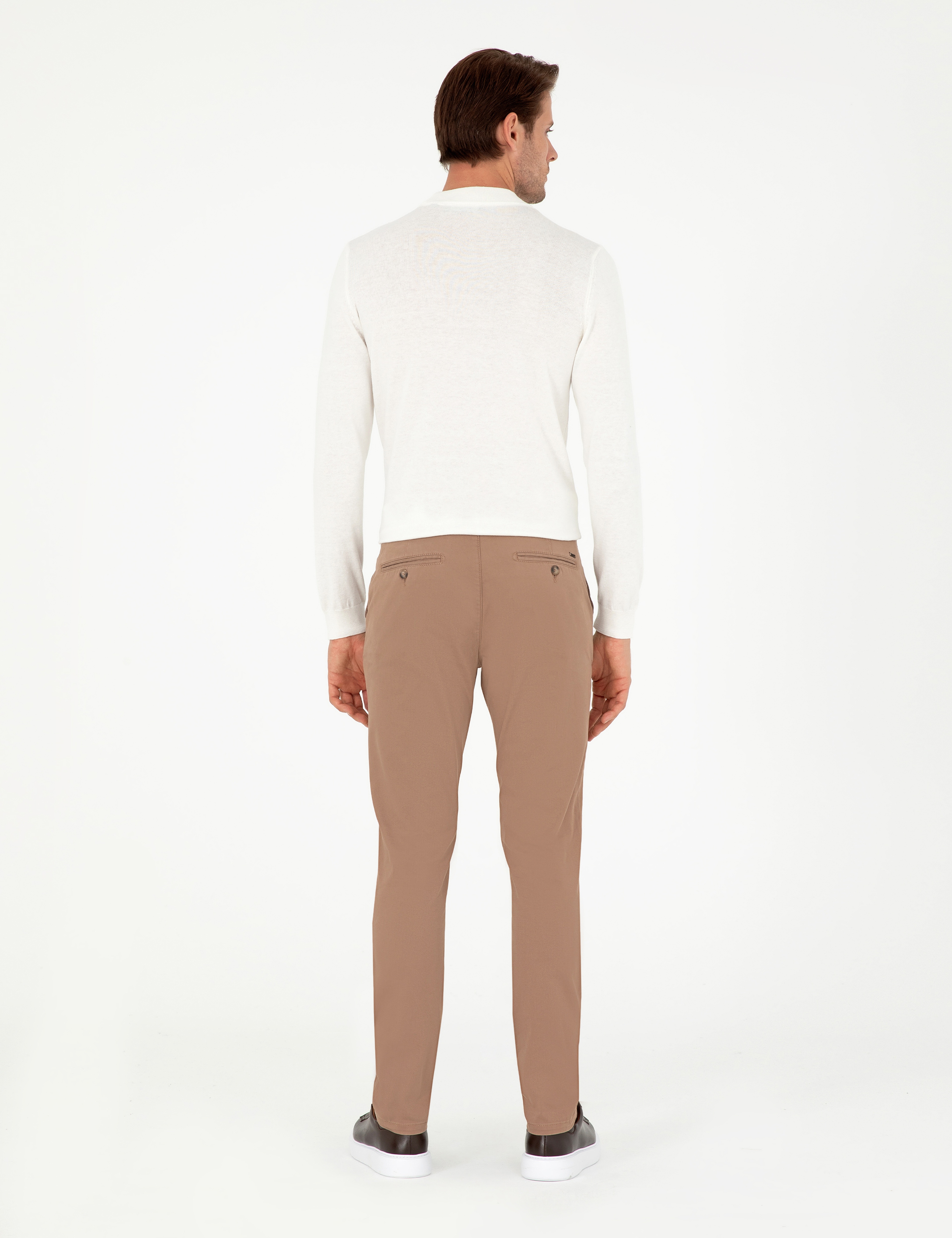 Vizon Slim Fit Basic Kanvas Pantolon