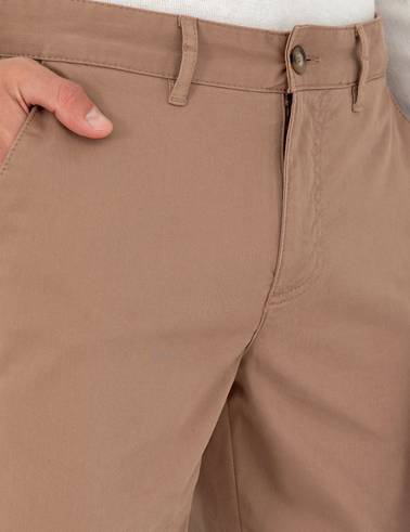 Vizon Slim Fit Basic Kanvas Pantolon