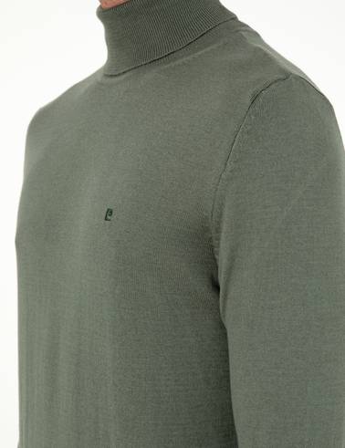 Duman Slim Fit Balıkçı Yaka Basic Triko Kazak