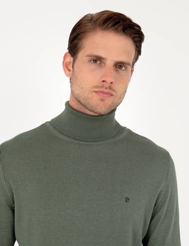 Duman Slim Fit Balıkçı Yaka Basic Triko Kazak