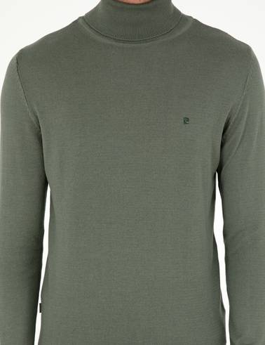 Duman Slim Fit Balıkçı Yaka Basic Triko Kazak