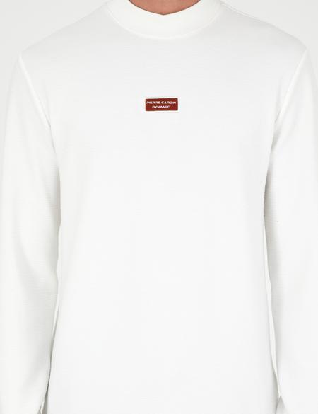 Beyaz Regular Fit Sweatshirt - 50293256003