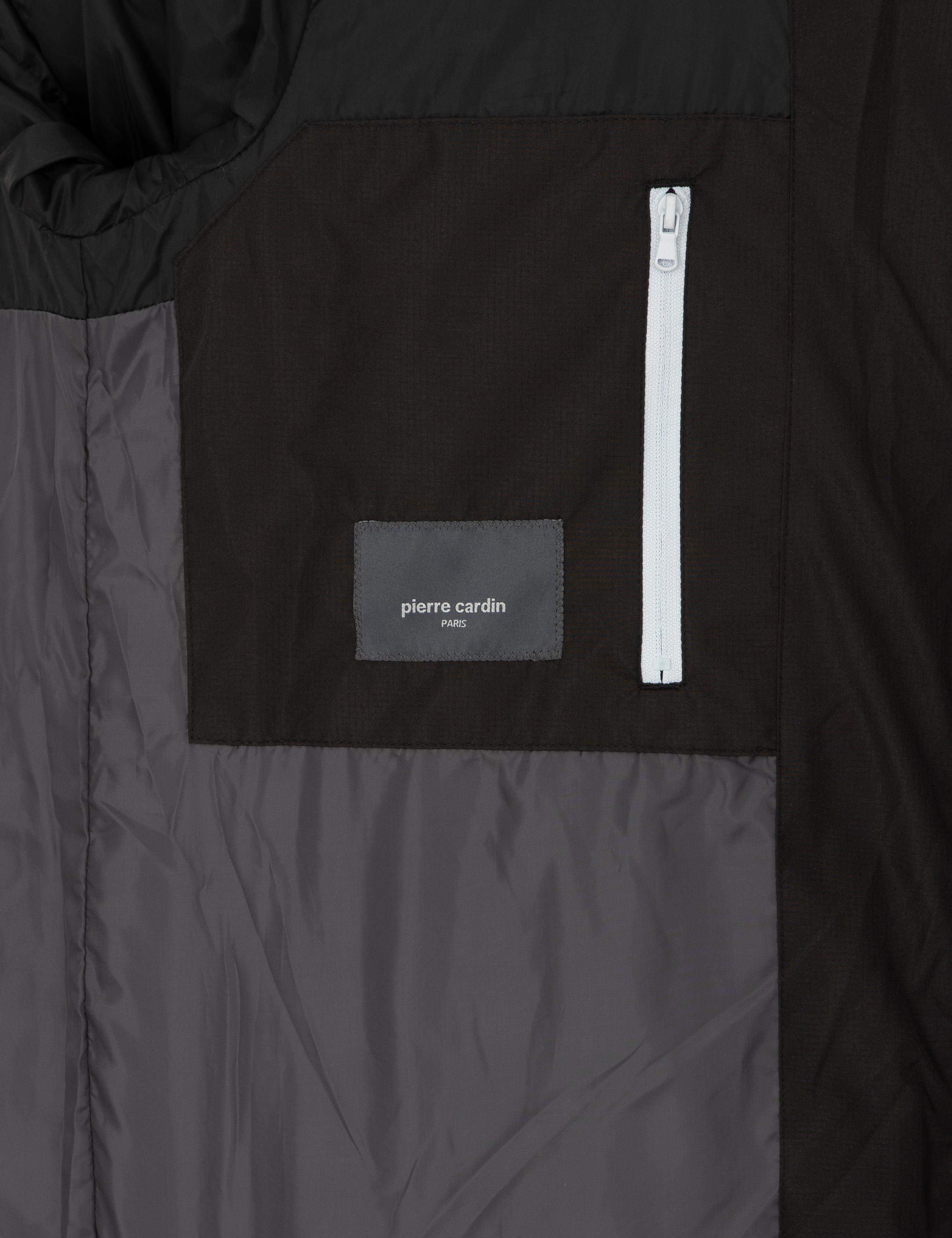 Siyah Kapüşonlu Şişme Mont