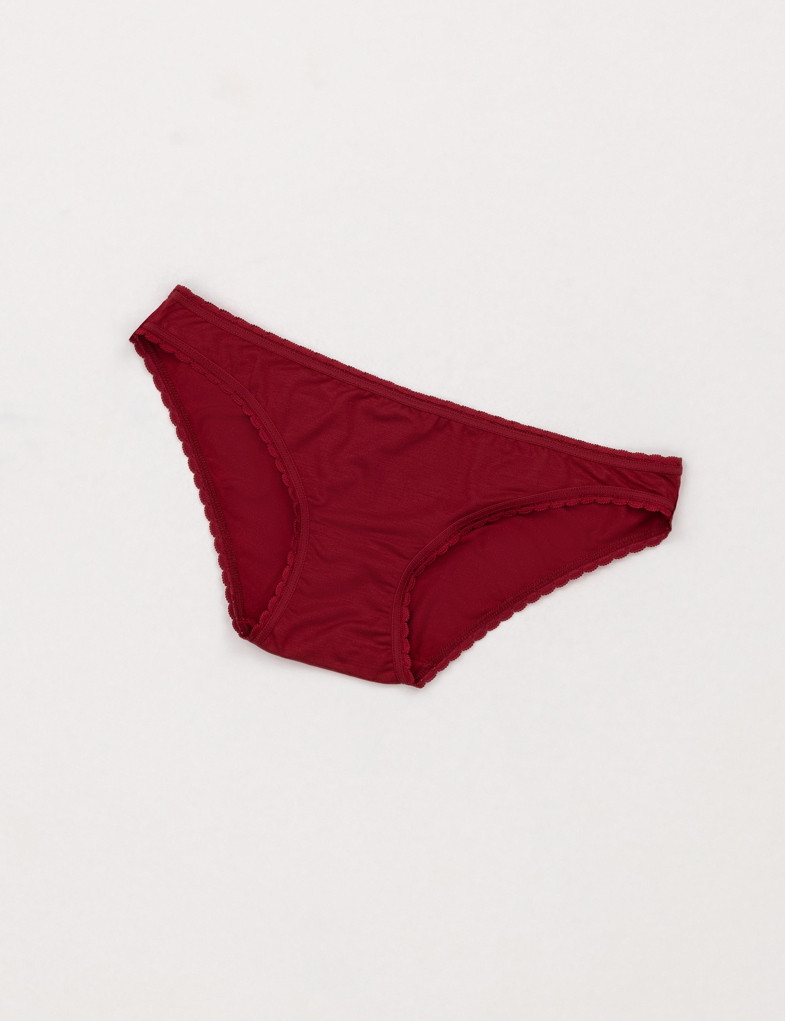 Bordo İç Giyim Takım