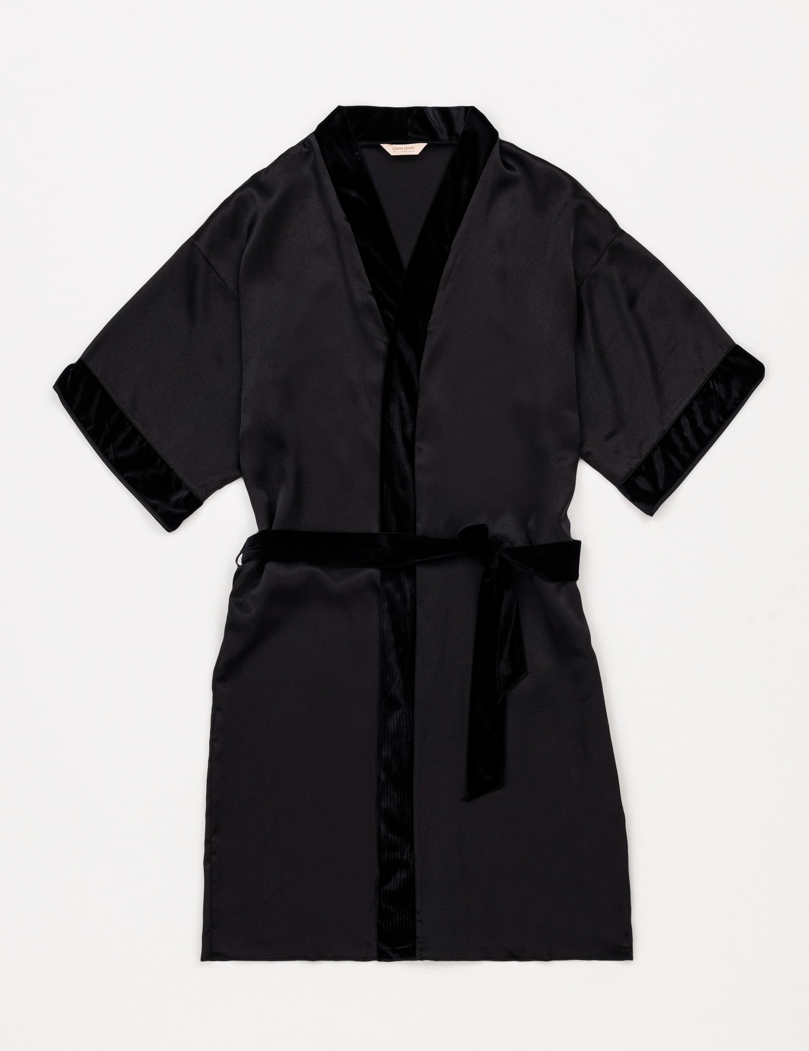 Siyah Gecelik & Sabahlık Takım