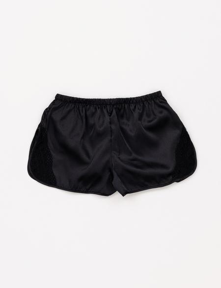 Siyah 2'li Şort Takım - 50303946008