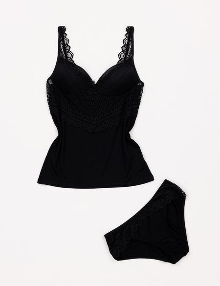 Siyah İç Giyim Takım - 50303937020