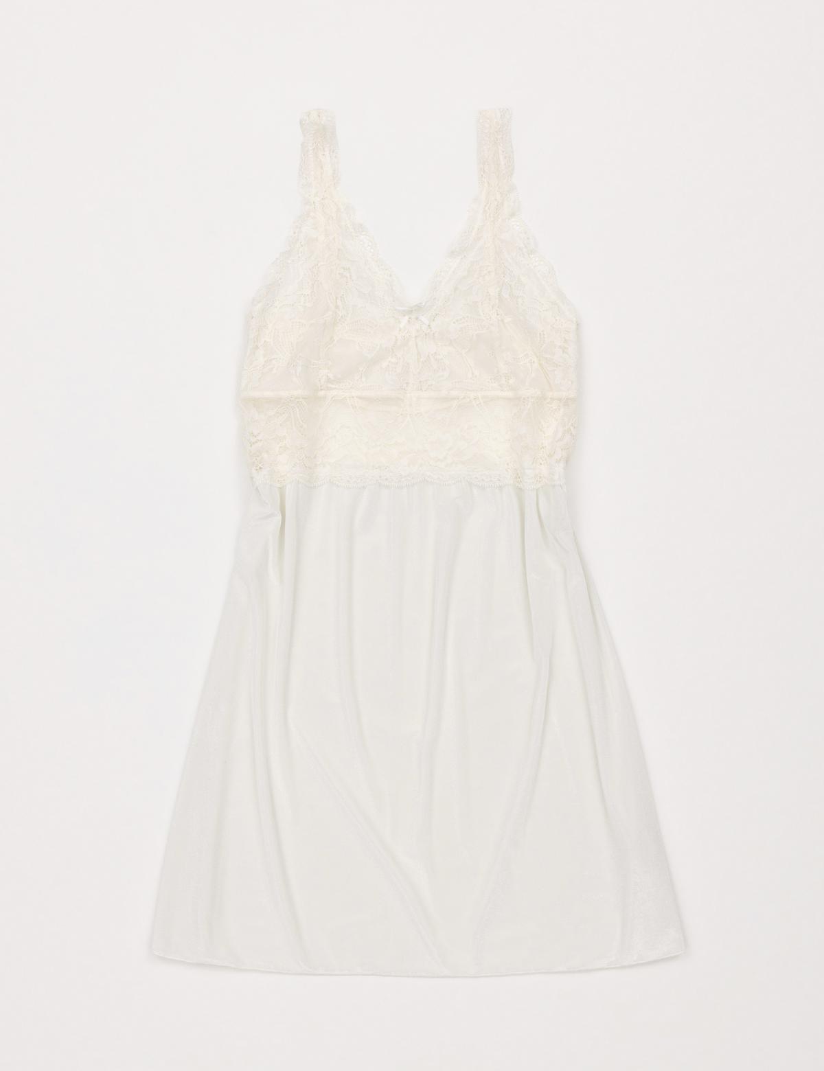 Ekru Gecelik & Sabahlık Takım - 50303854006