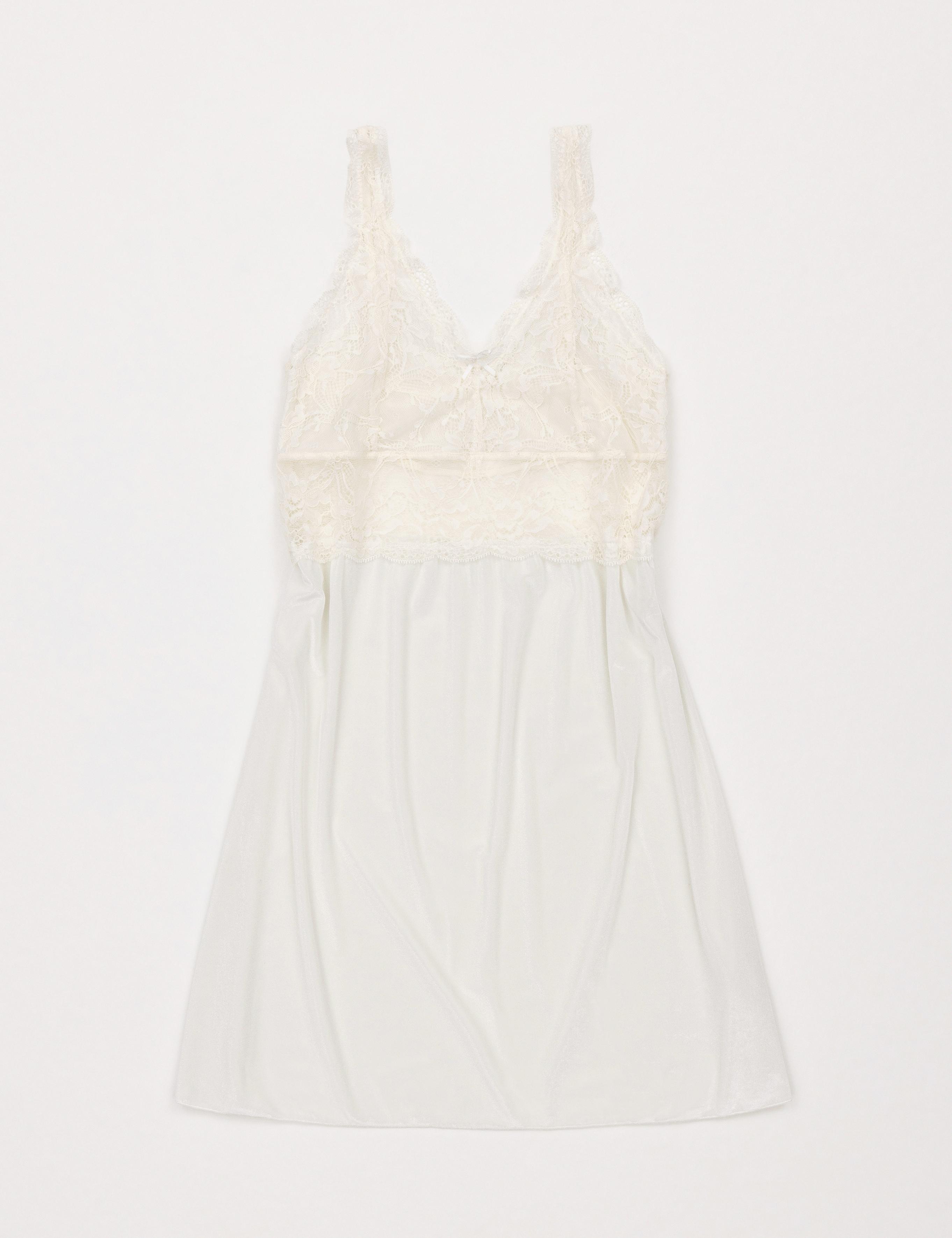 Ekru Gecelik & Sabahlık Takım