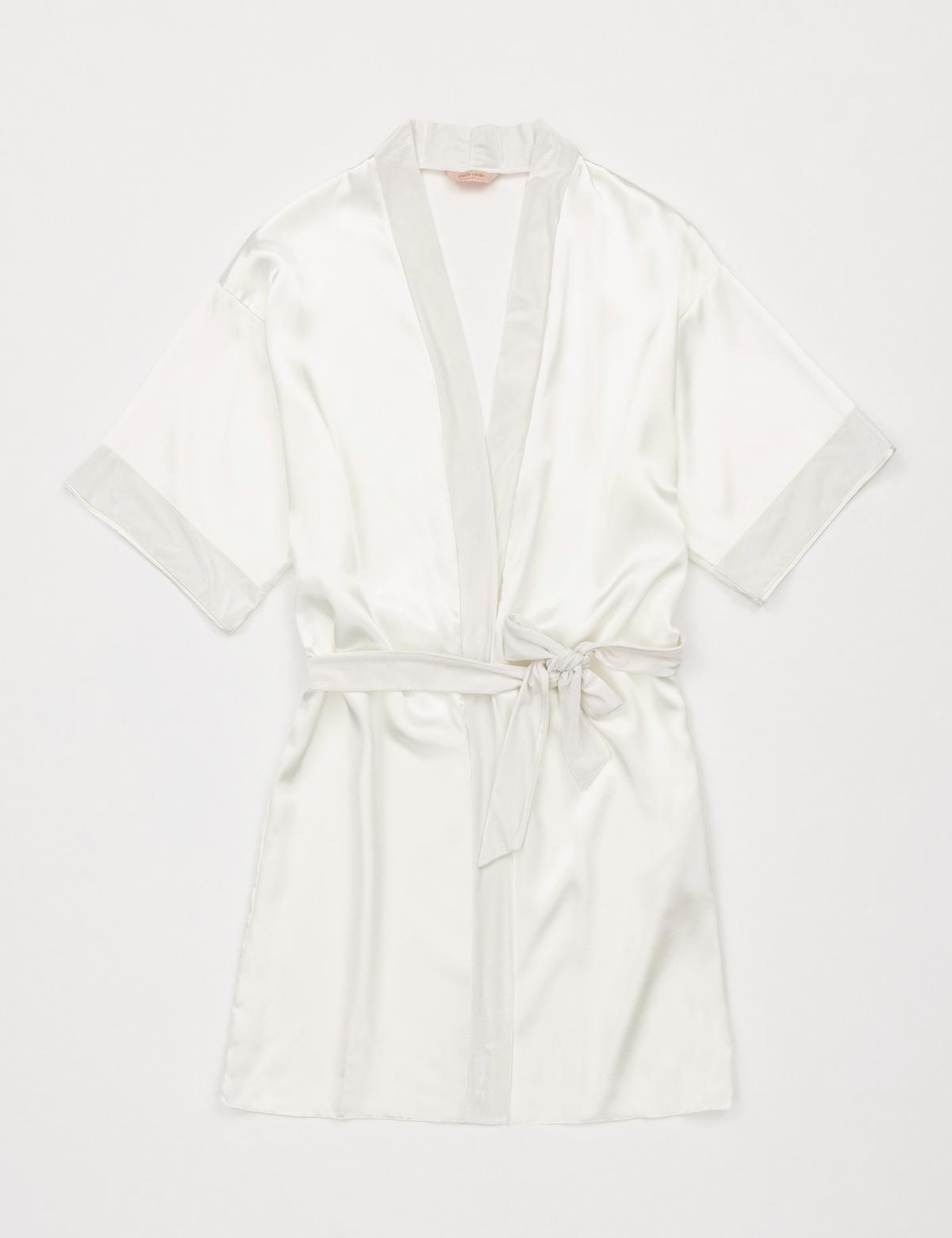 Ekru Gecelik & Sabahlık Takım - 50303854006