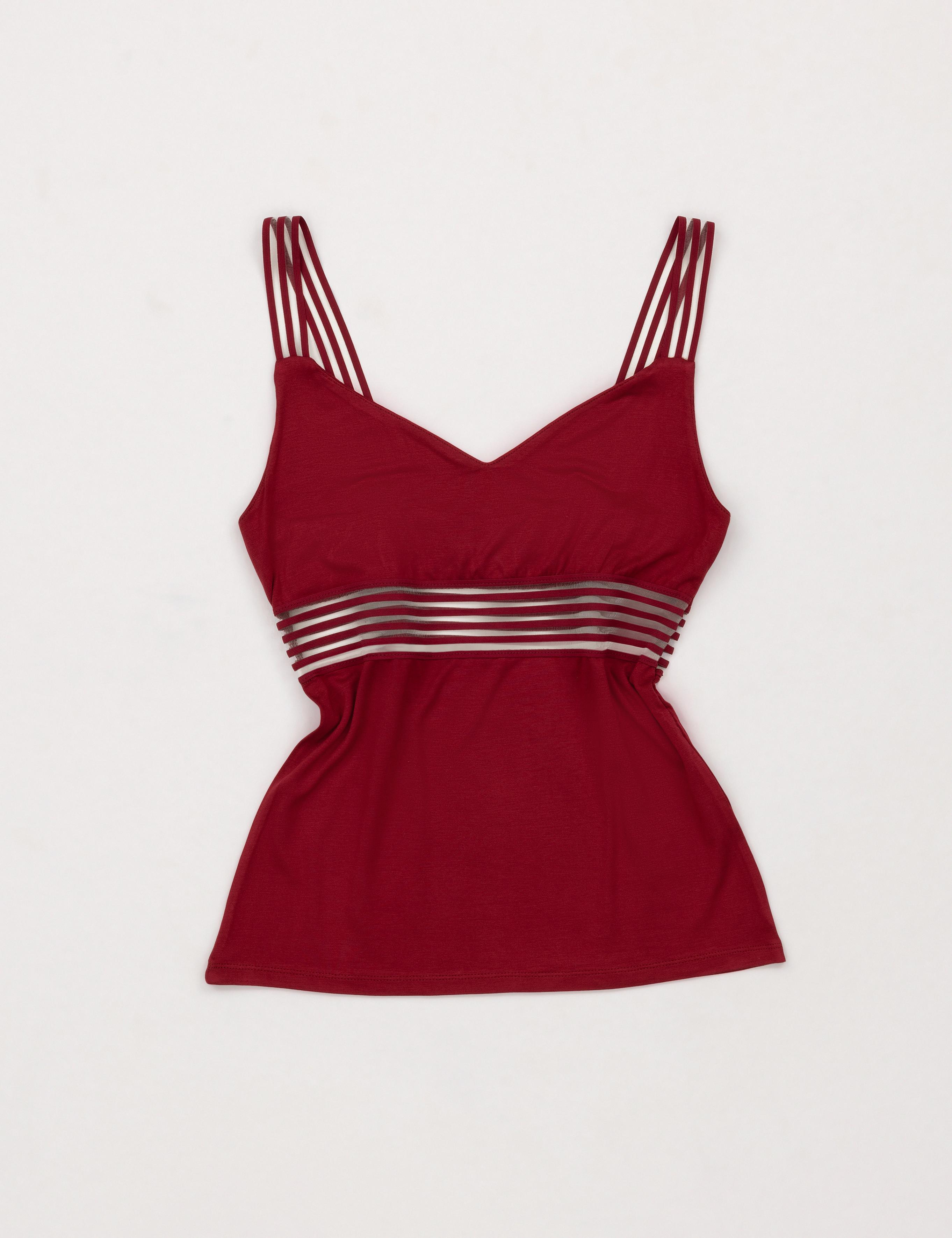 Bordo İç Giyim Takım