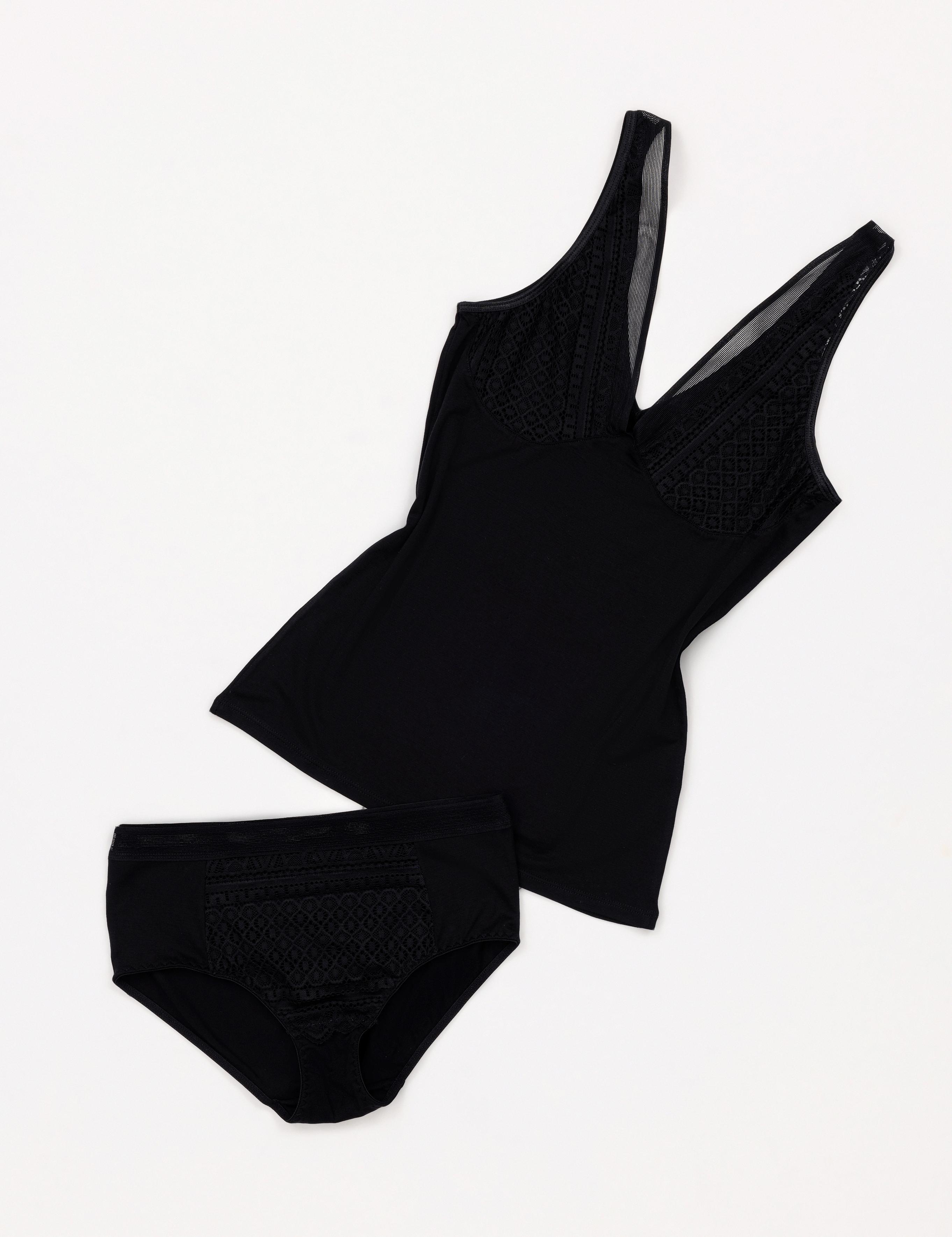 Siyah İç Giyim Takım