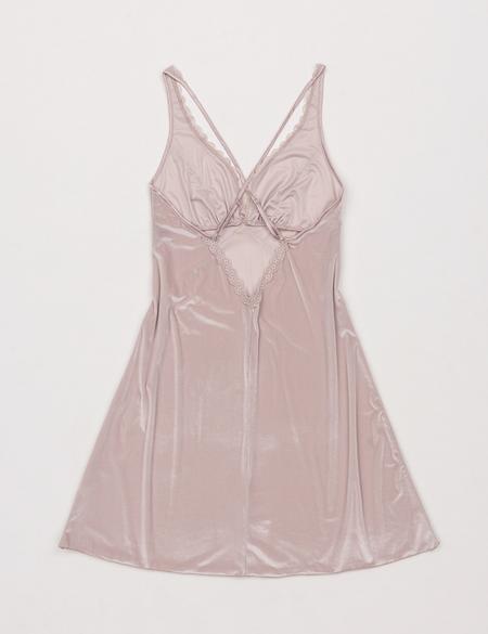 Pudra Kadife Gecelik - 50303902011