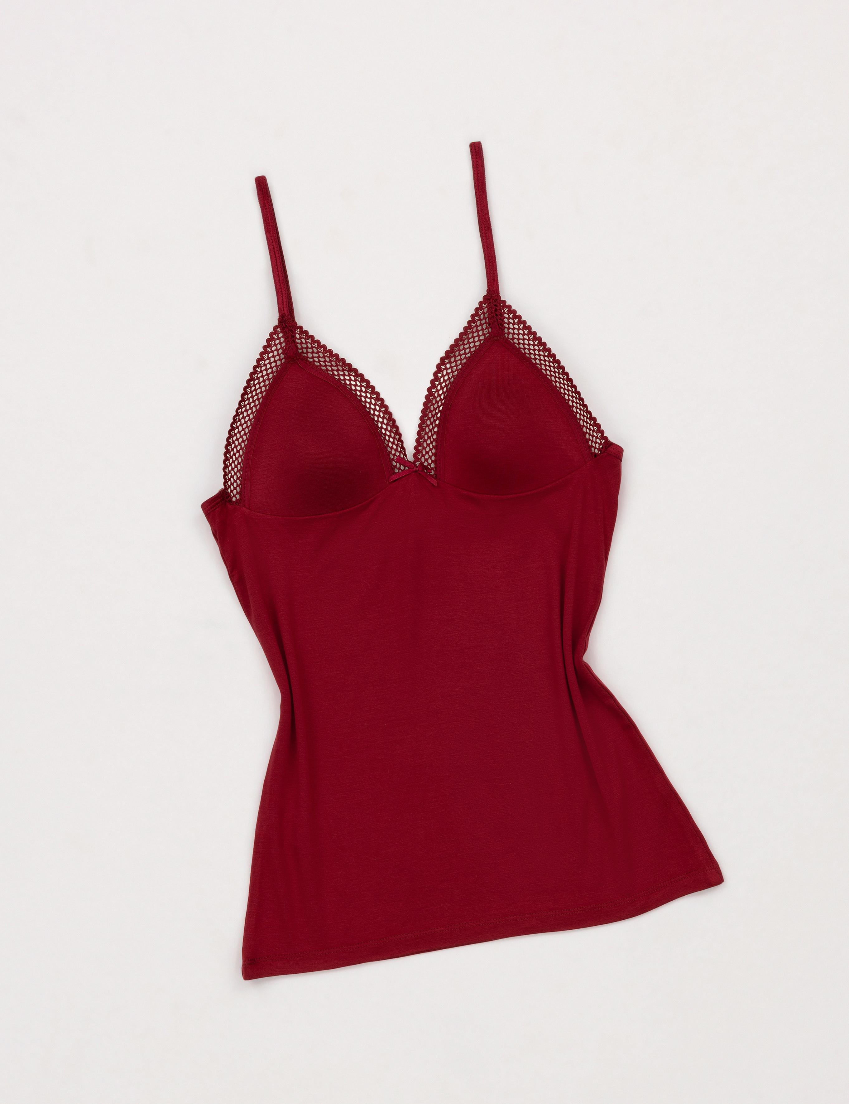 Bordo İç Giyim Takım