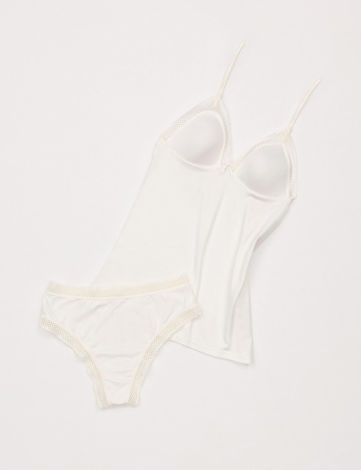 Ekru İç Giyim Takım