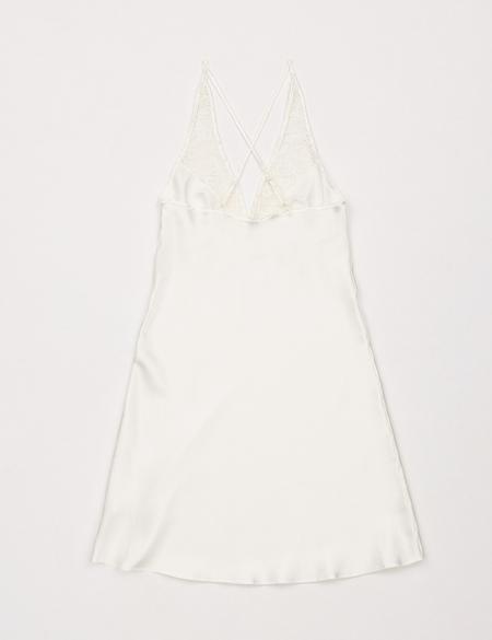 Ekru Saten Gecelik - 50303901002