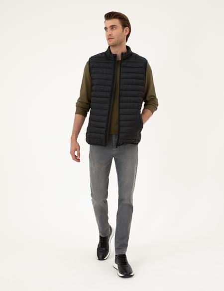 Siyah Dolgulu Ultra Hafif Şişme Yelek - 50295103004