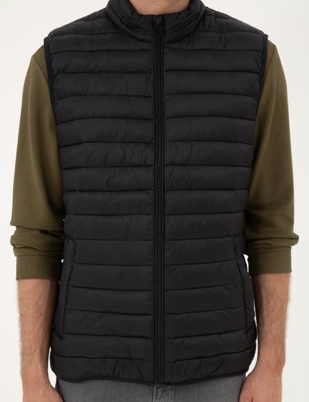 Siyah Dolgulu Ultra Hafif Şişme Yelek - 50295103004