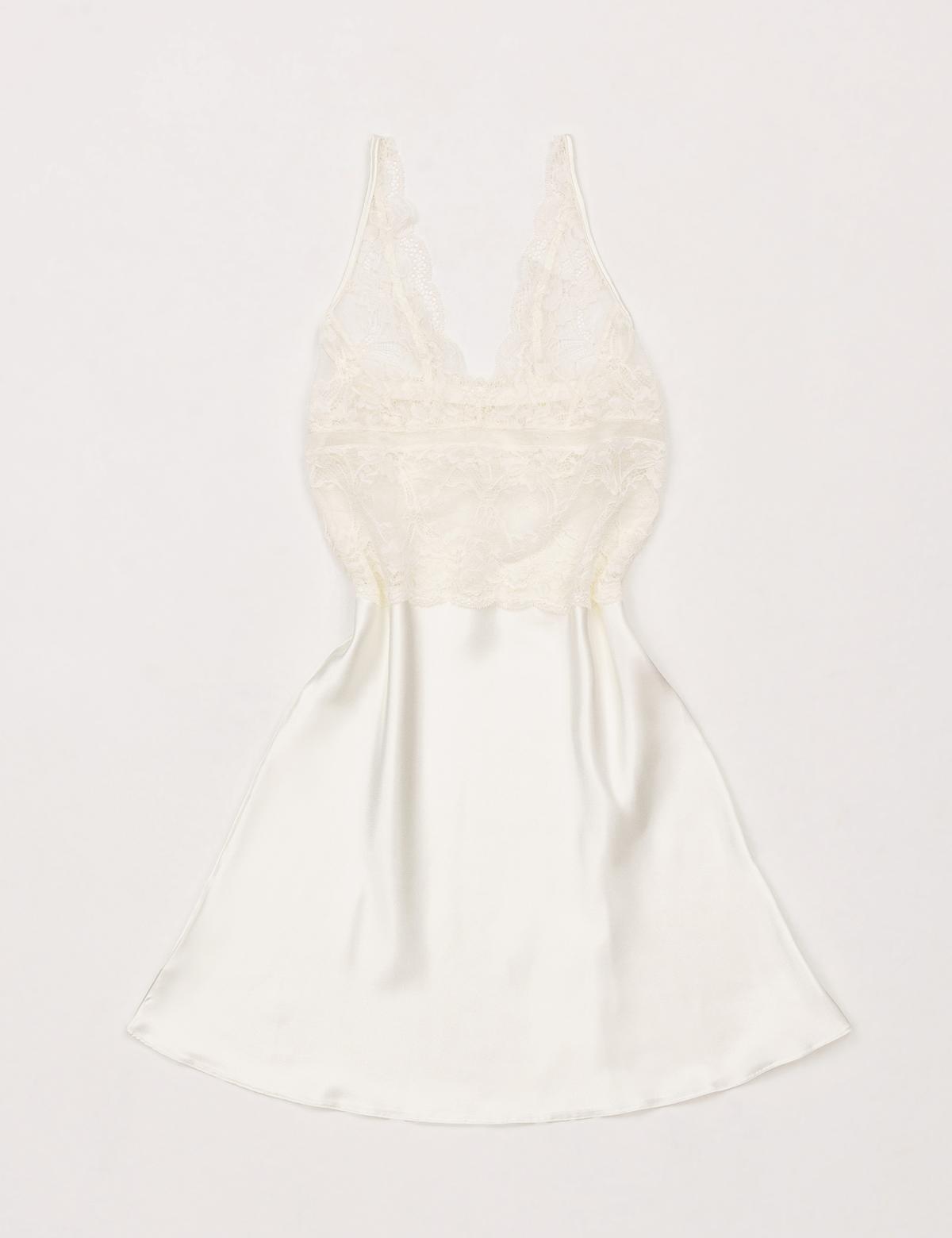 Ekru Saten 4'lü Çeyiz Seti - 50303849002