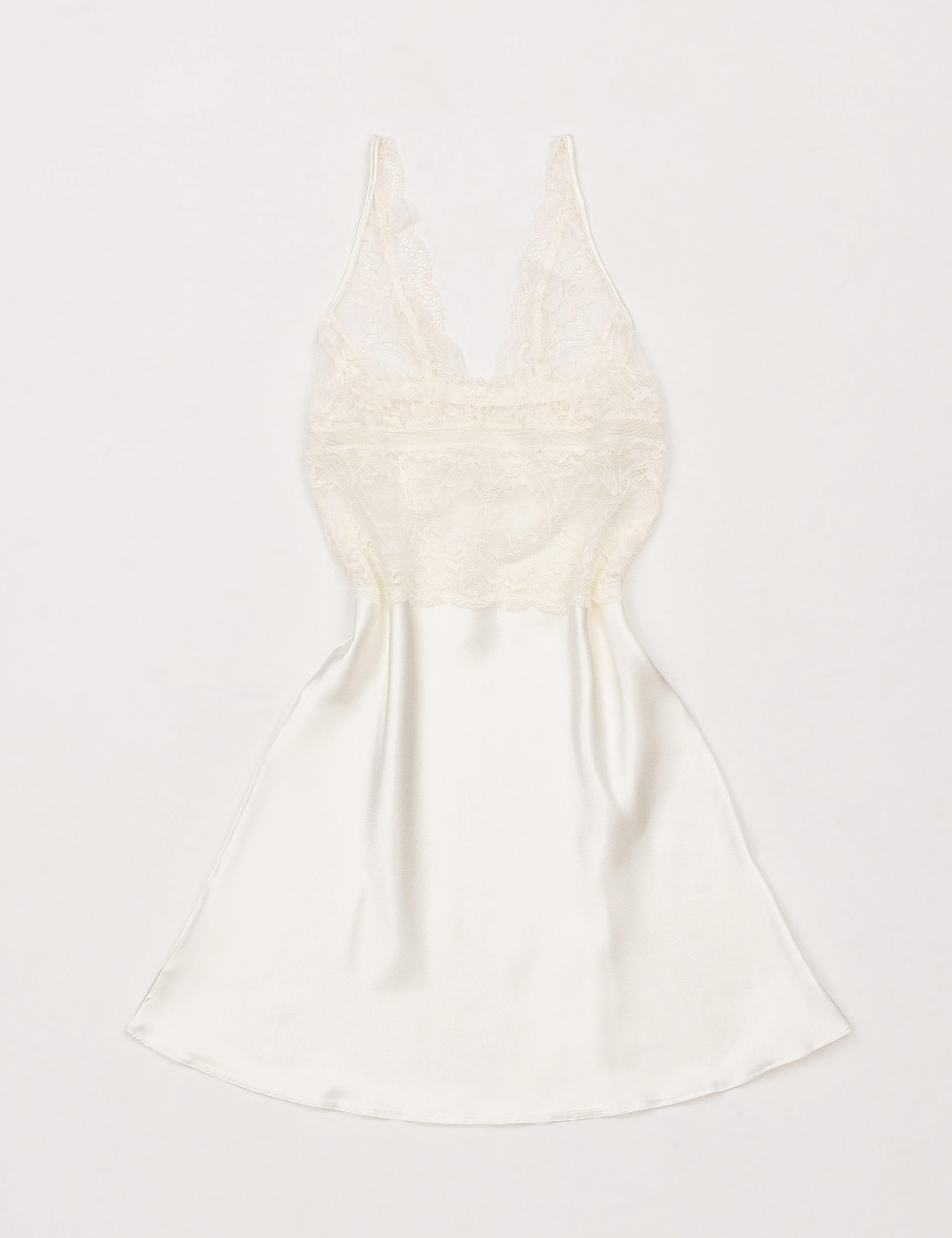 Ekru Saten 4'lü Çeyiz Seti