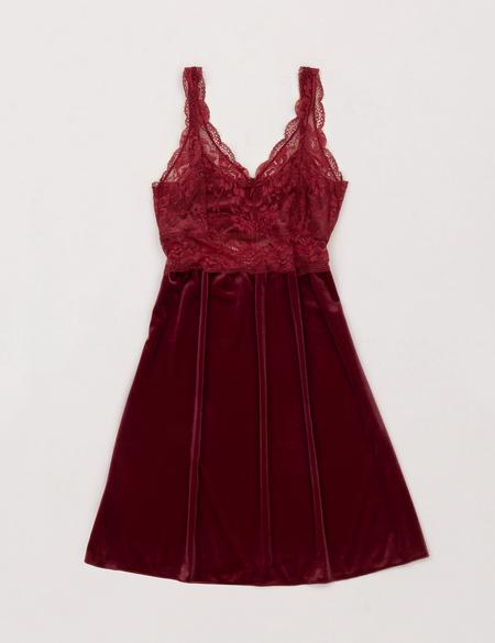 Bordo Gecelik & Sabahlık Takım - 50303854013