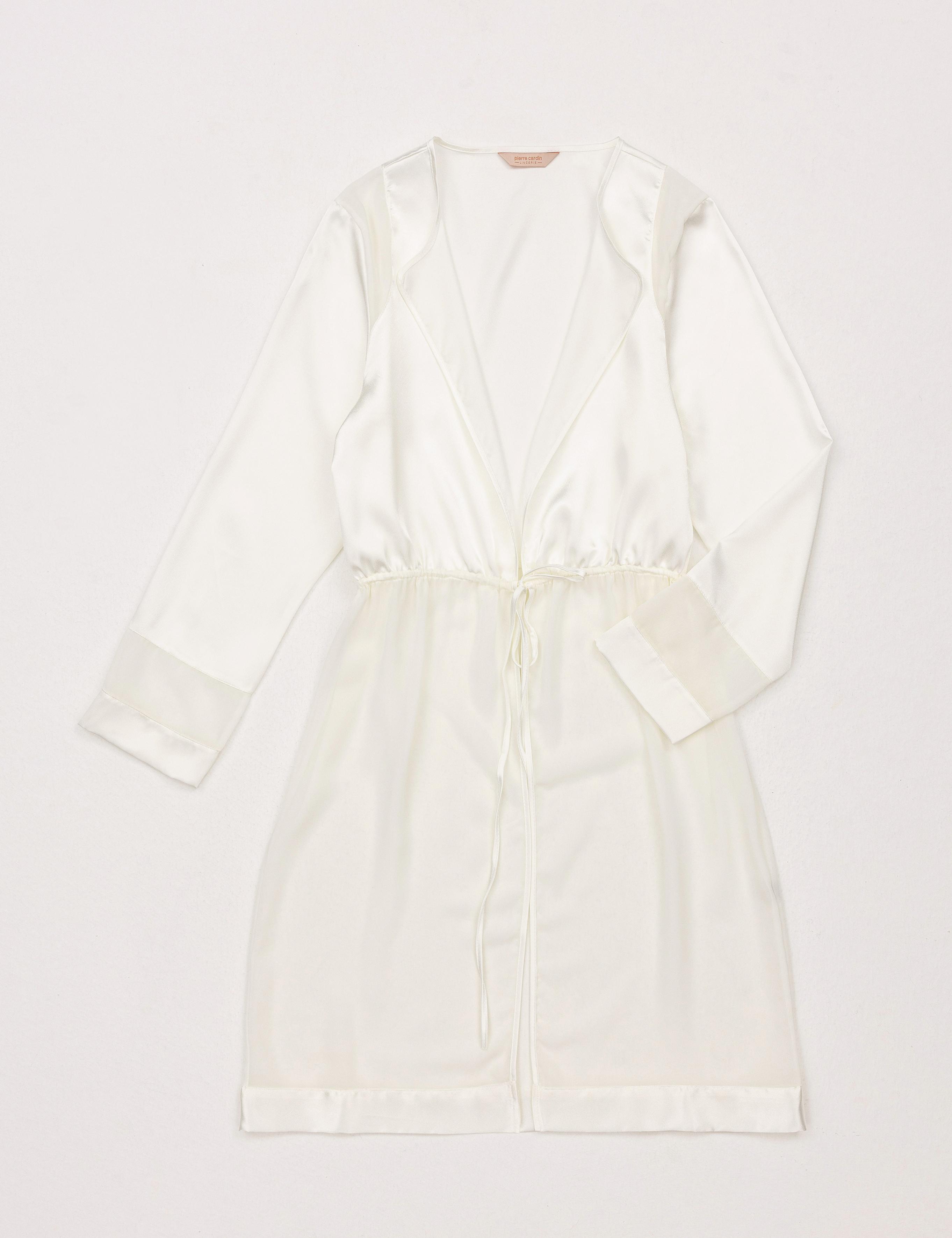 Ekru Saten 4'lü Çeyiz Seti