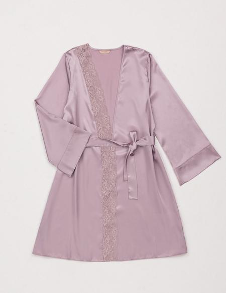 Açık Pembe Saten 4'lü Çeyiz Seti - 50303849008