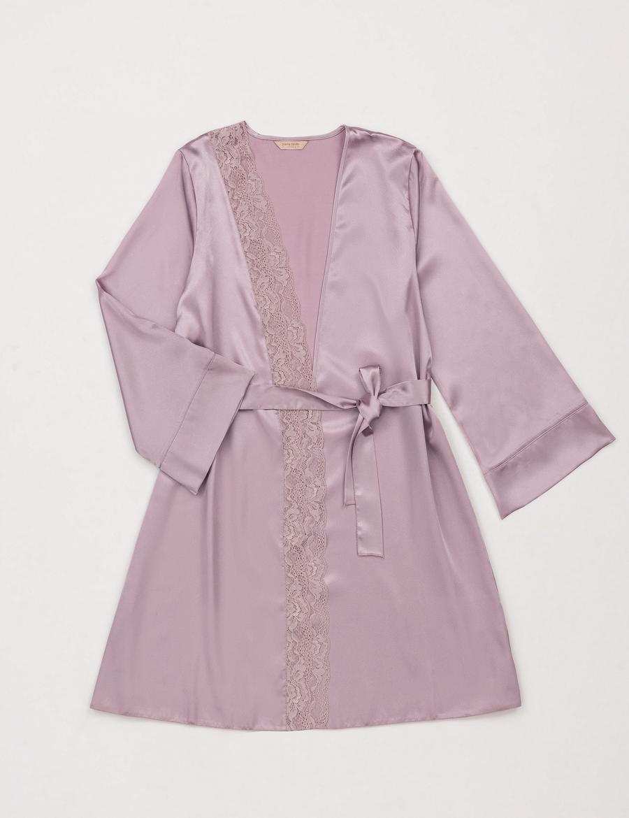 Açık Pembe Saten 4'lü Çeyiz Seti