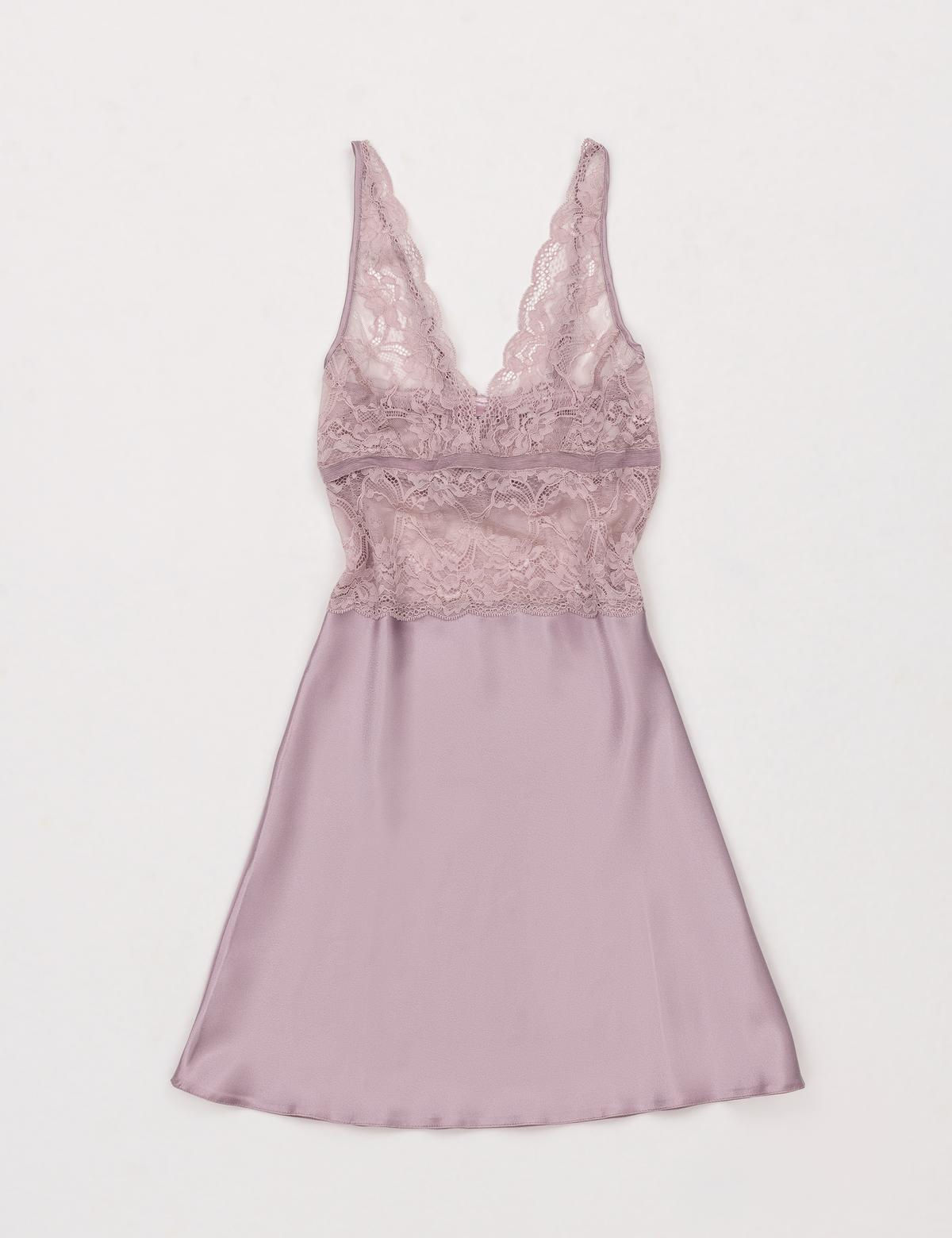 Açık Pembe Saten 4'lü Çeyiz Seti - 50303849008