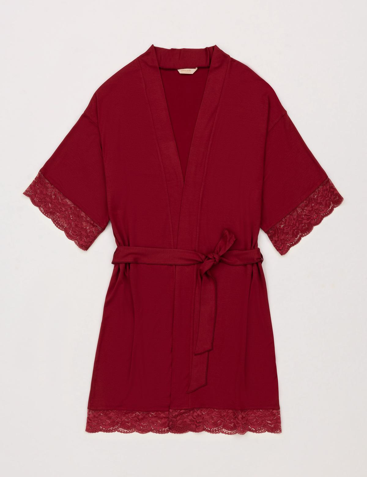 Bordo Gecelik & Sabahlık Takım - 50303885009