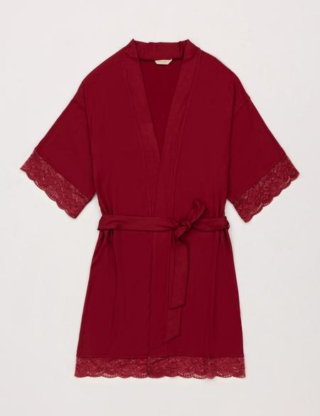 Bordo Gecelik & Sabahlık Takım - 50303885009