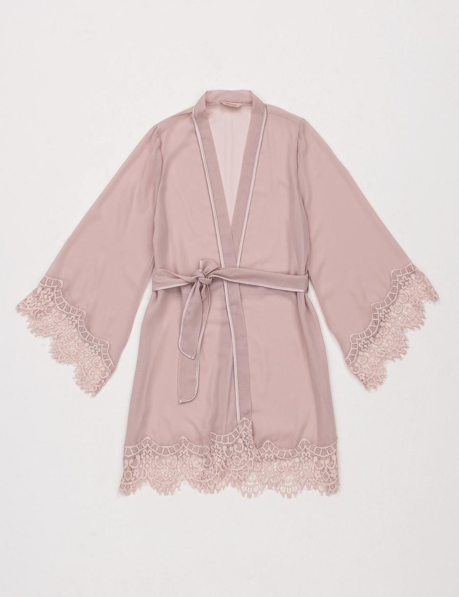 Pudra Saten 4'lü Çeyiz Seti