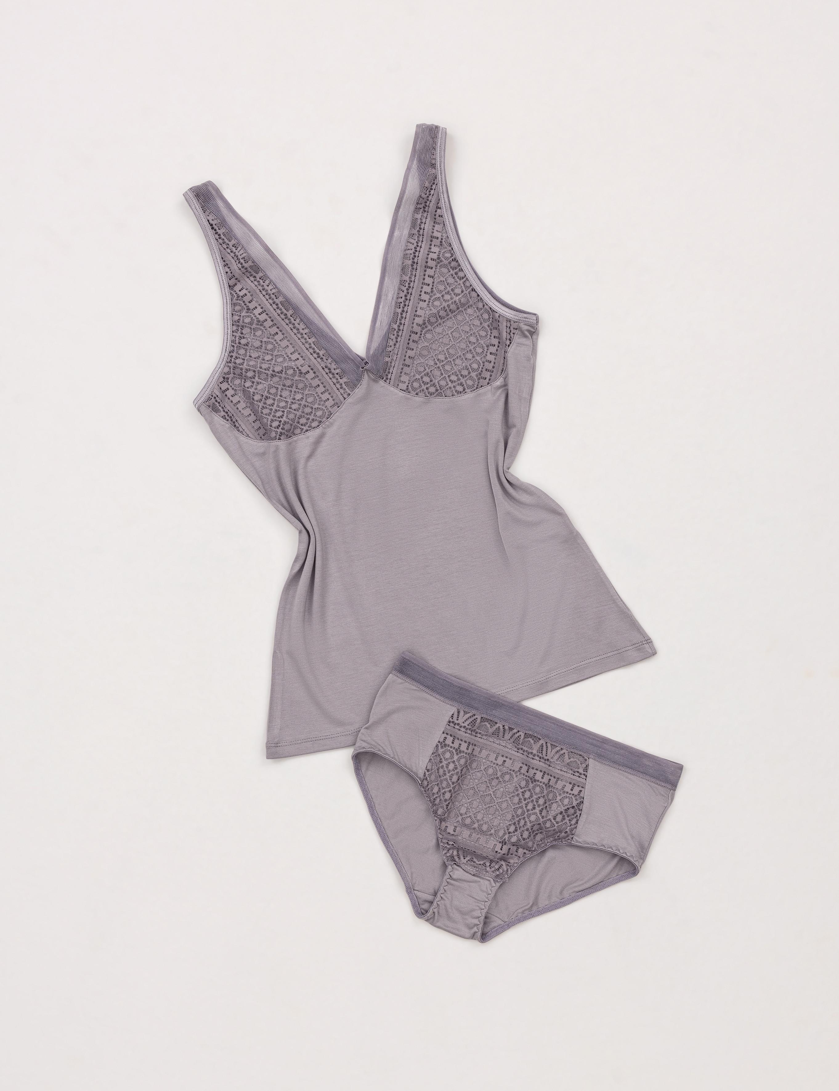 Gri İç Giyim Takım