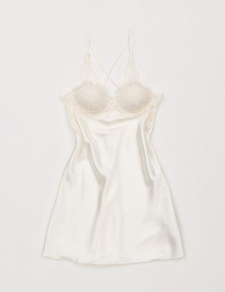 Ekru Saten 4'lü Çeyiz Seti - 50303821020