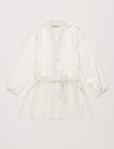 Ekru Kadife 3'lü Pijama Takımı - 50303843001