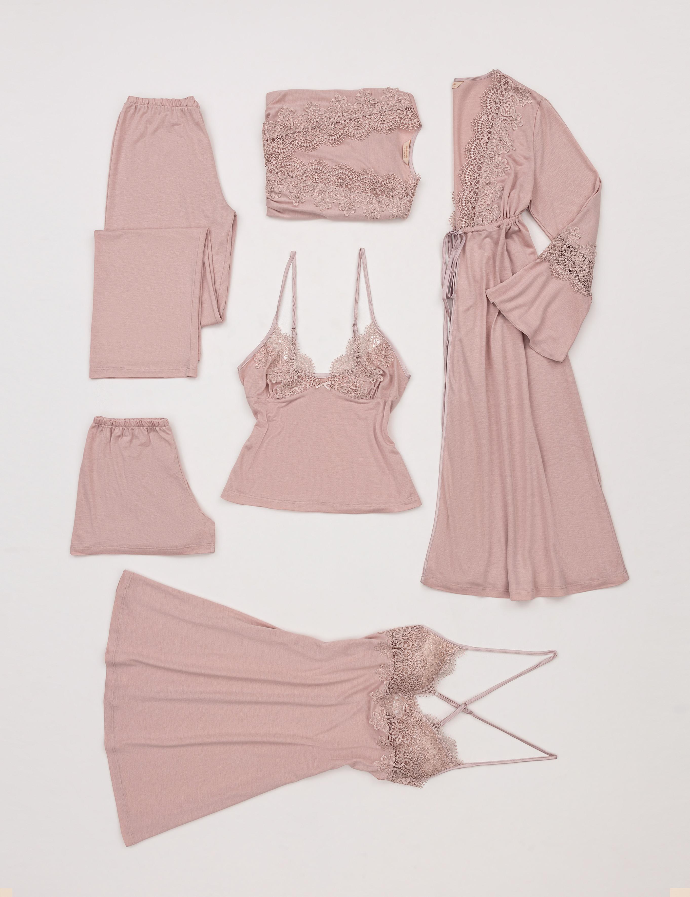 Pudra 6'lı Çeyiz Seti