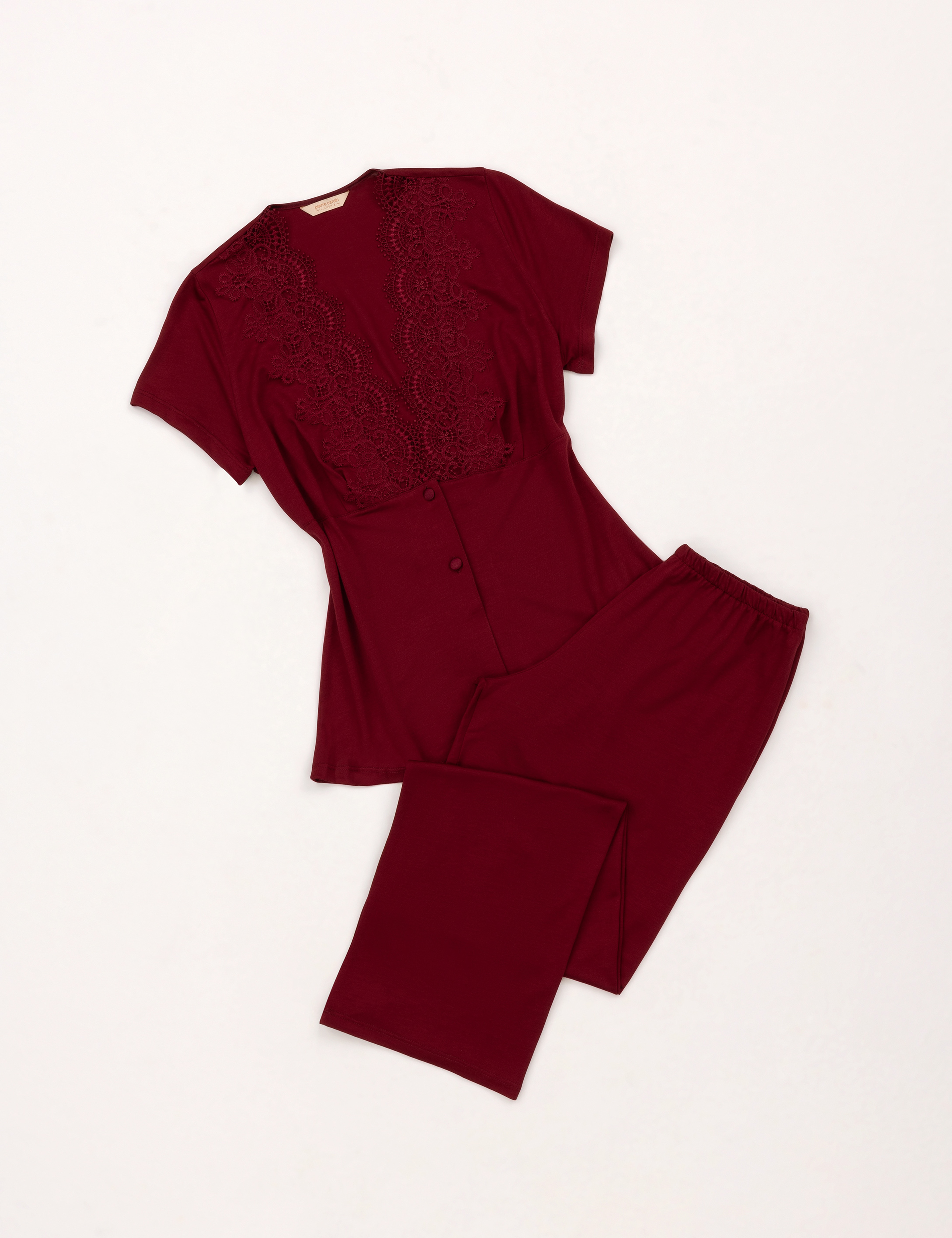 Bordo 6'lı Çeyiz Seti