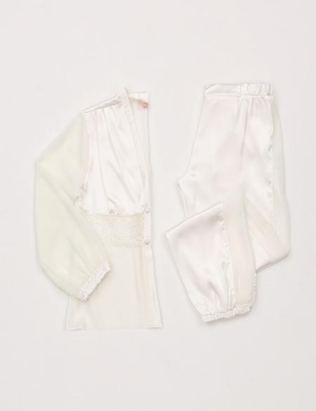 Ekru Saten 6'lı Çeyiz Seti - 50305635002