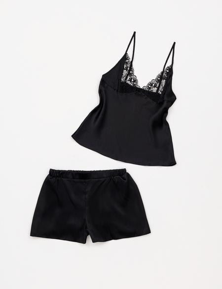 Siyah Saten 6'lı Çeyiz Seti - 50305635009