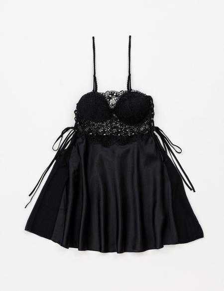 Siyah Saten 6'lı Çeyiz Seti - 50305635009