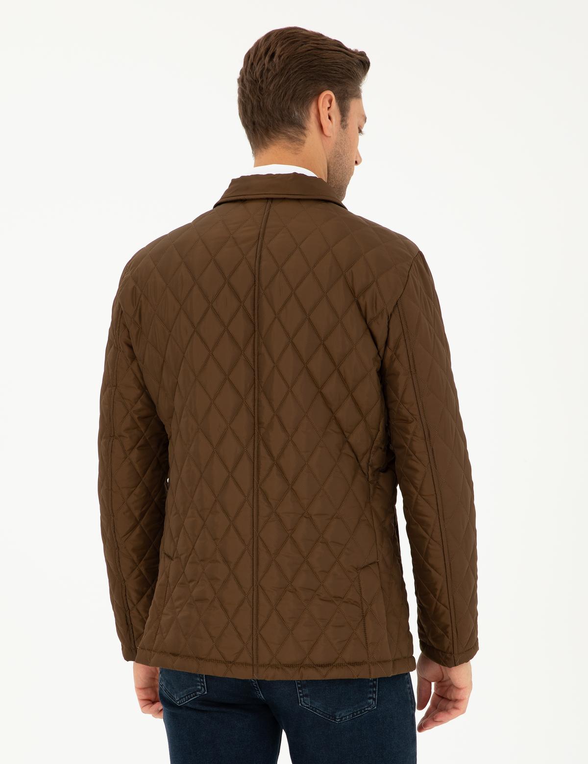 Kahverengi Kapitone Mont - 50295063015